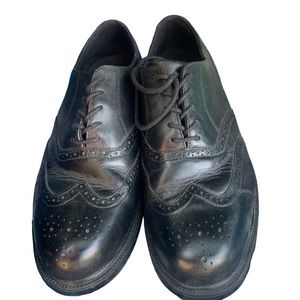 Nunn Bush Comfort Gel Mens Size 10 M Shoes Oxford Black Leather 8151057